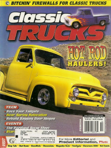 CLASSIC TRUCKS 2000 OCT - HINGES, FIREWALL, HOLLY CARB, POWER STEERING